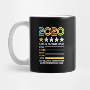 2020 Very Bad Would Not Recommend Would Give Zero Stars Mug